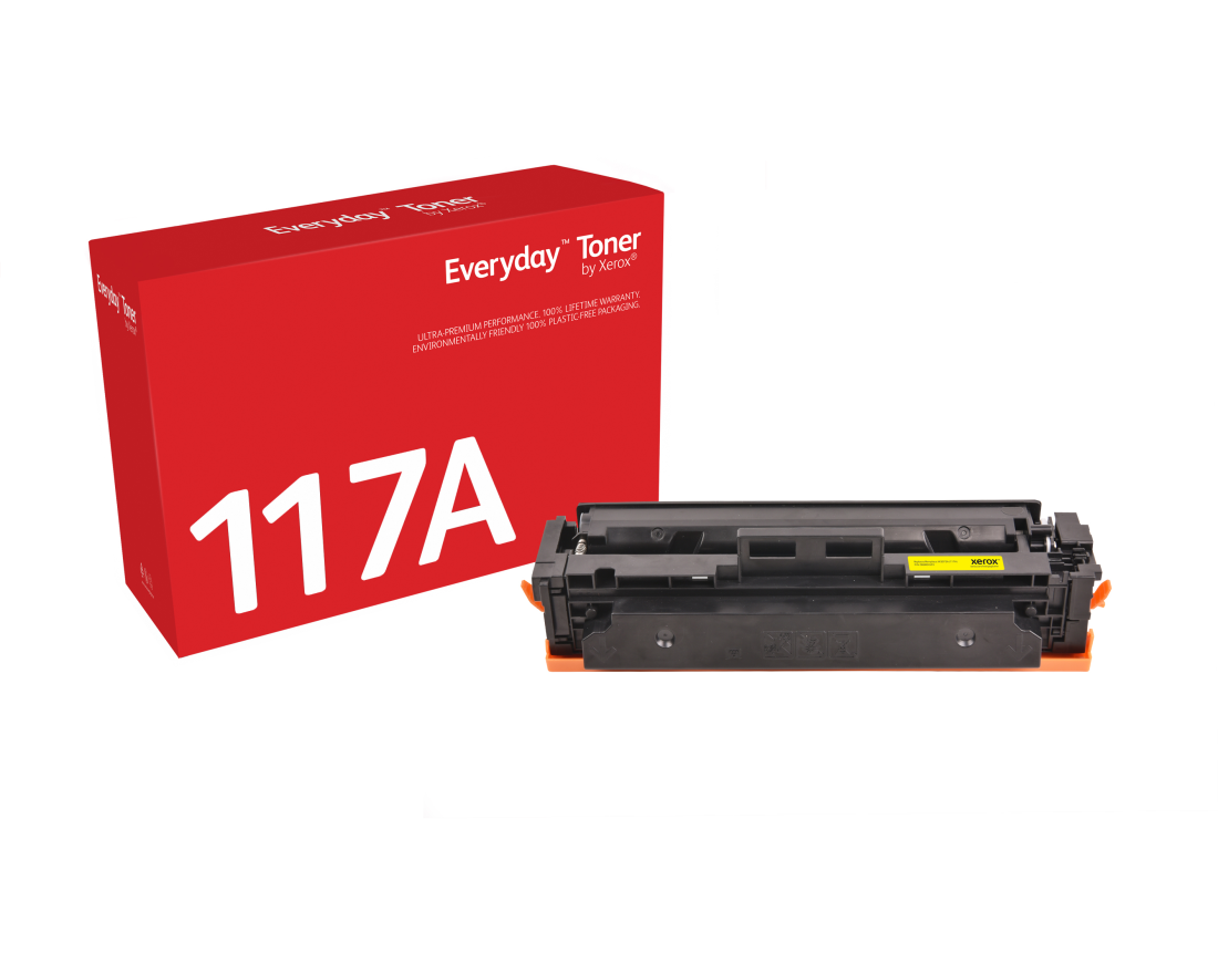 Everyday™ Gelb Tonermodul von Xerox kompatibel mit HP 117A (W2072A), Standardkapazität