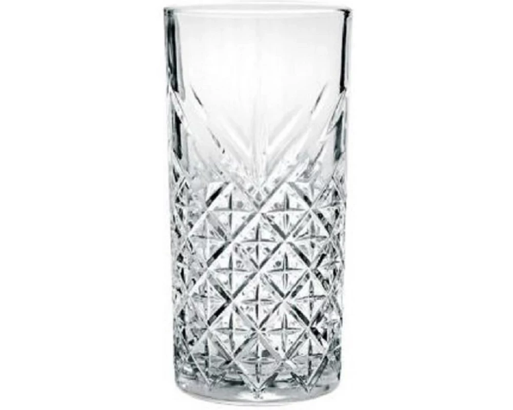 Pasabahce Longdrinkglas Timeless 450 ml, Transparent, 4 Stück