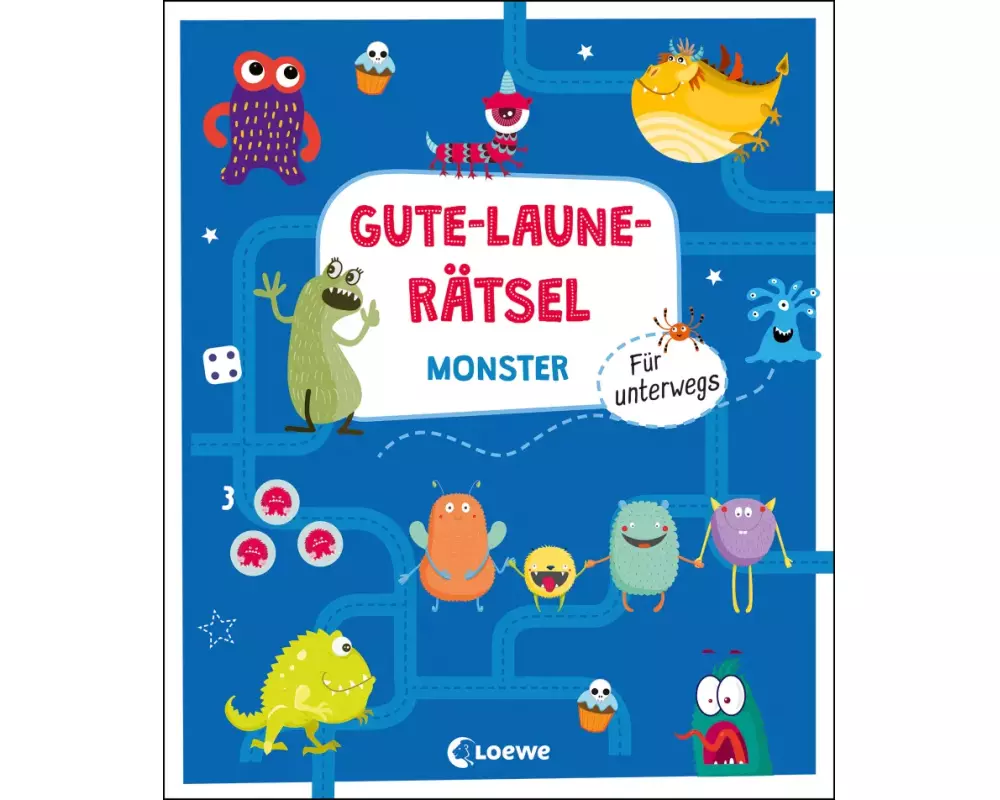 Gute-Laune-Rätsel für unterwegs - Monster