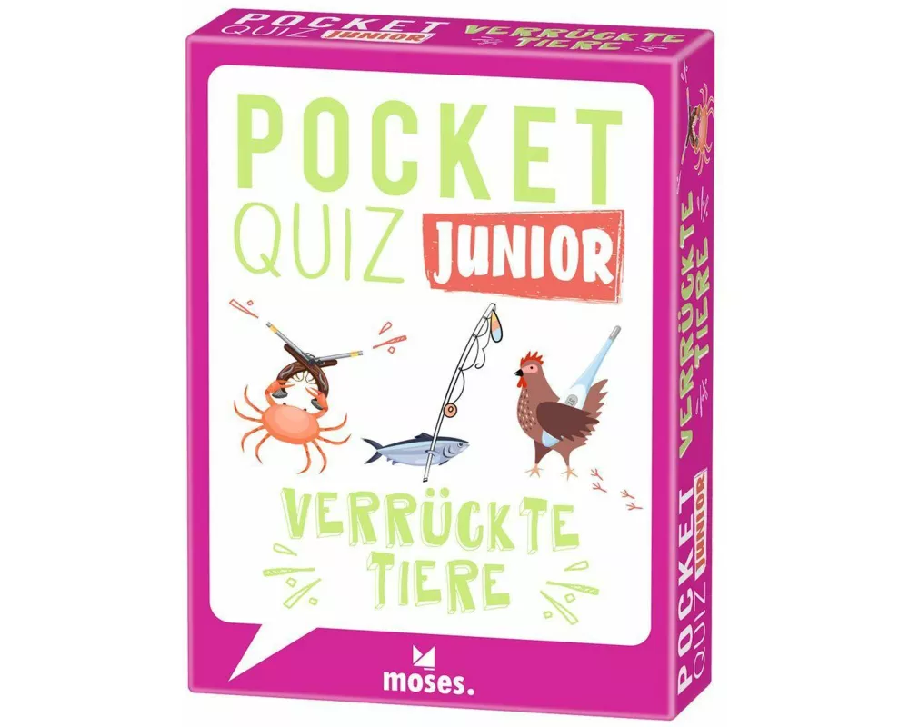Pocket Quiz junior Verrückte Tiere