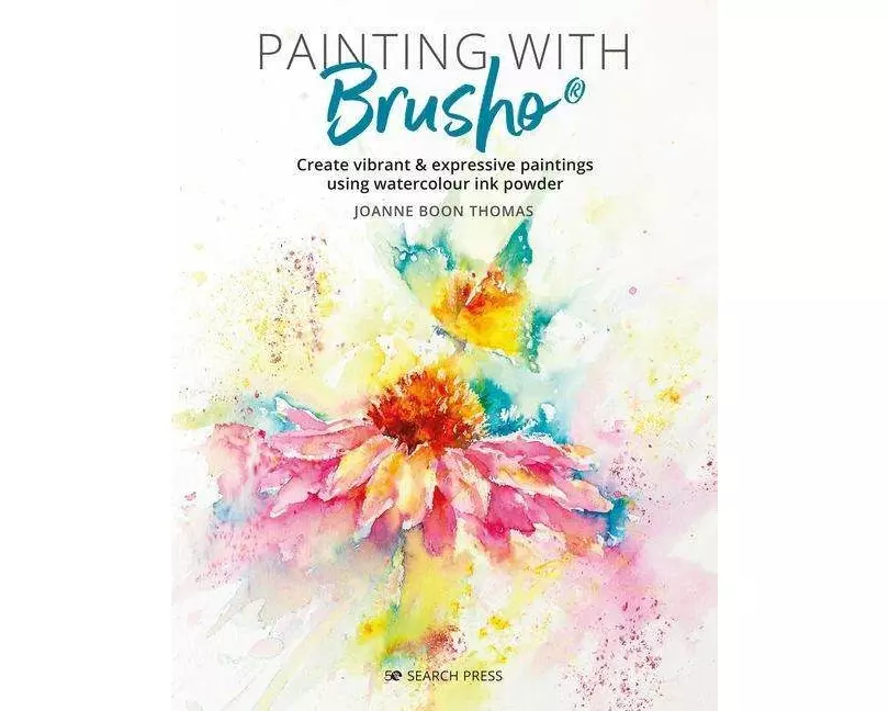 Painting with Brusho