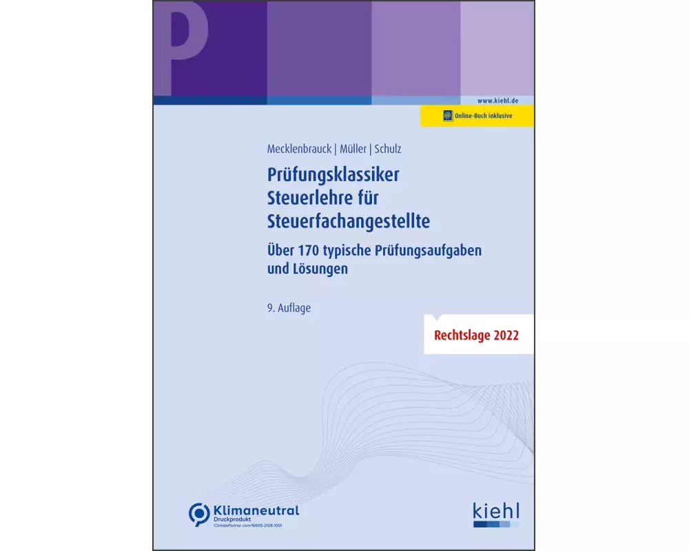 Prüfungsklassiker Steuerlehre für Steuerfachangestellte