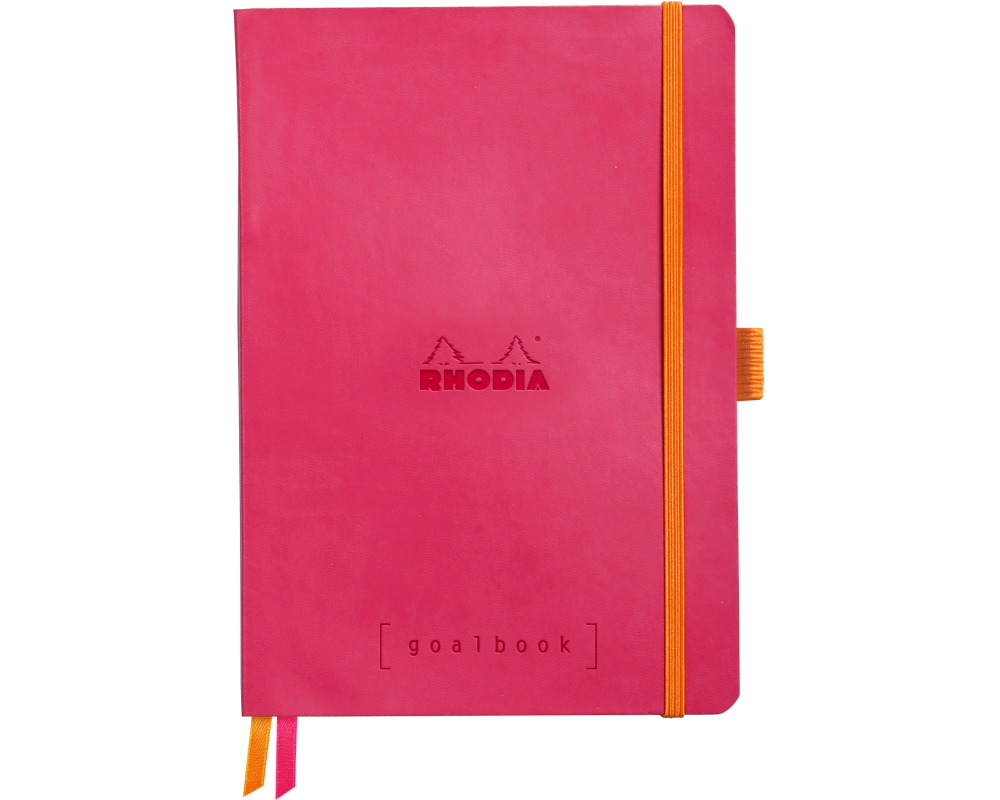 RHODIA Goalbook Notizbuch A5 117581C Softcover himbeer 240 S.