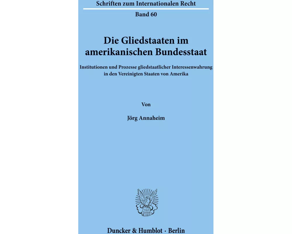 Die Gliedstaaten im amerikanischen Bundesstaat