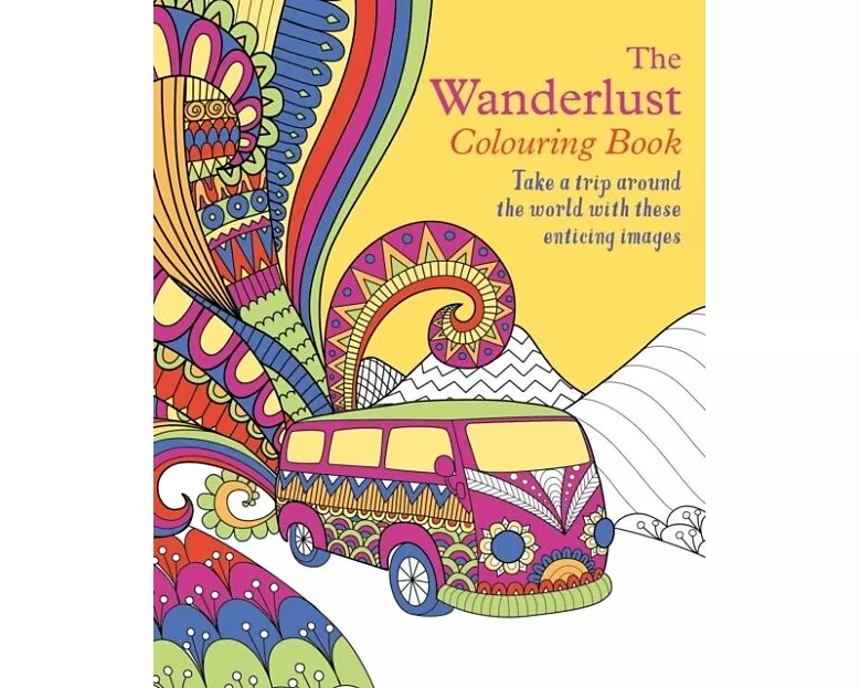 The Wanderlust Colouring Book
