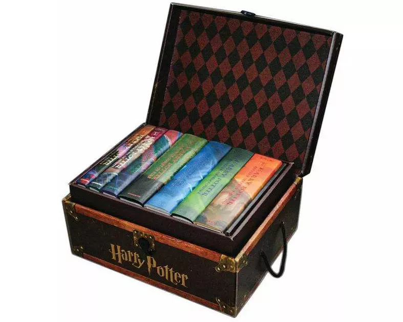 Harry Potter Hardcover Boxed Set: Books 1-7 (Trunk)