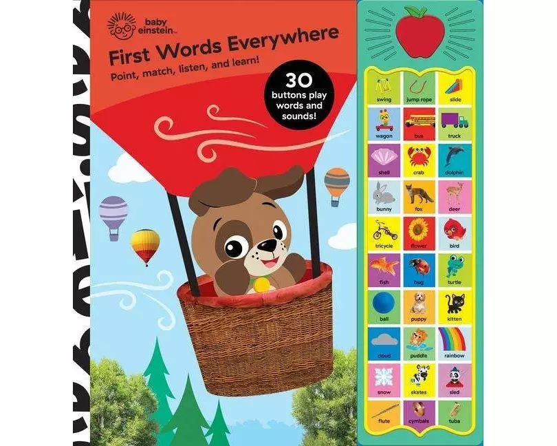 Baby Einstein: First Words Everywhere Sound Book