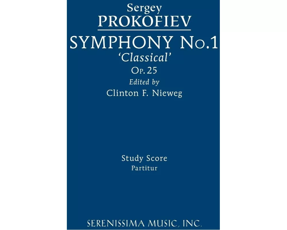 Symphony No.1, Op.25 'Classical'