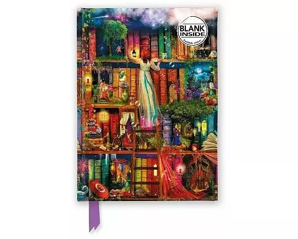 Aimee Stewart: Treasure Hunt Bookshelves (Foiled Blank Journal)