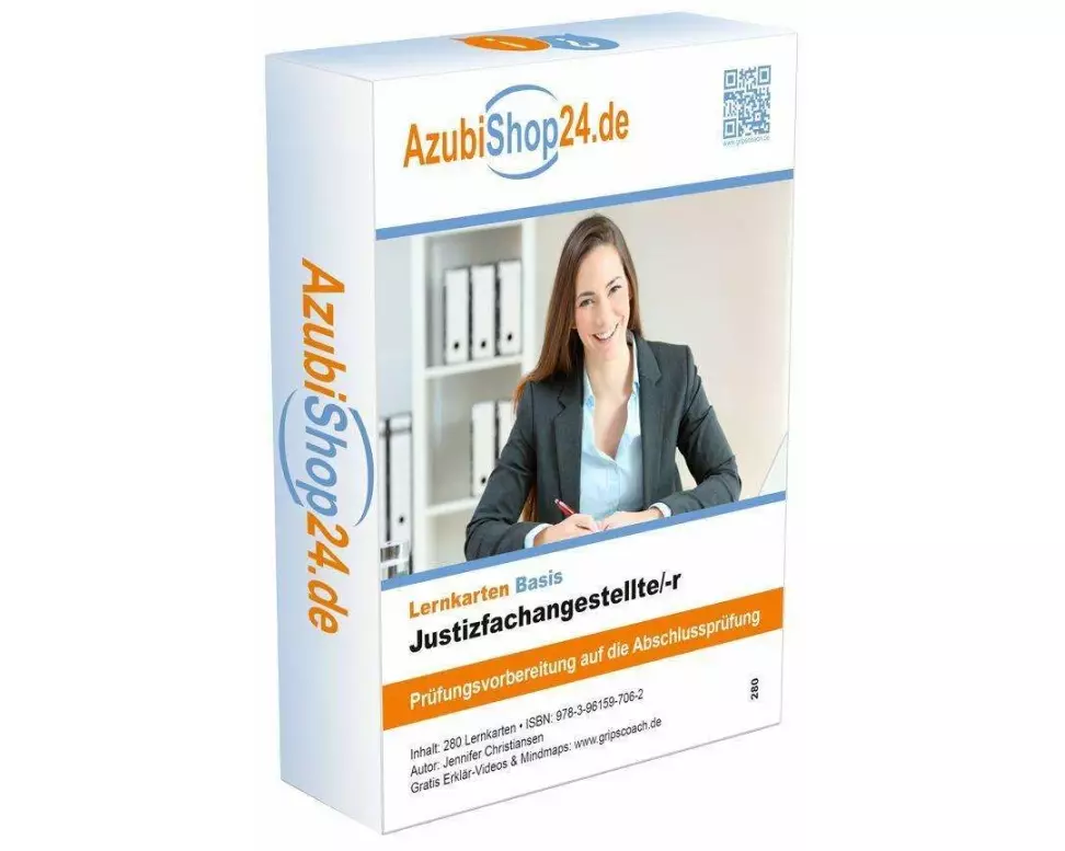 AzubiShop24.de Lernkarten Justizfachangestellte