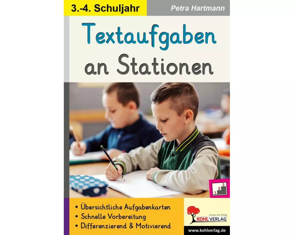 Textaufgaben an Stationen / Klasse 3-4