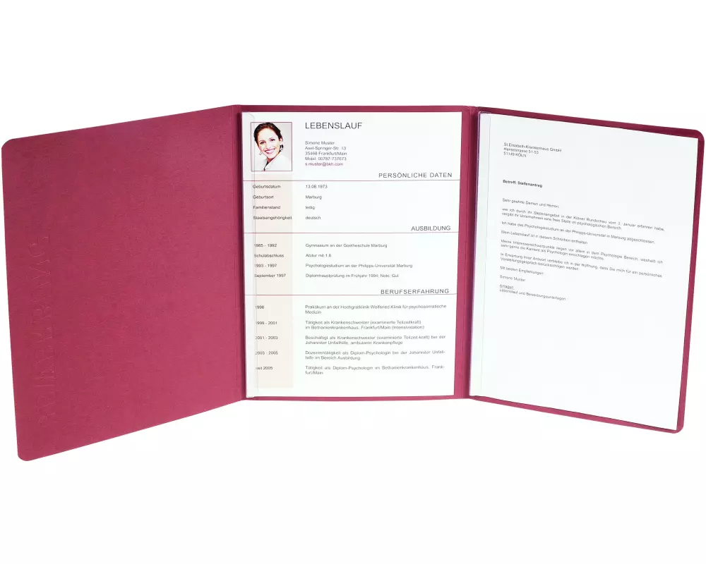 Exacompta Bewerbungsmappe Bordeaux