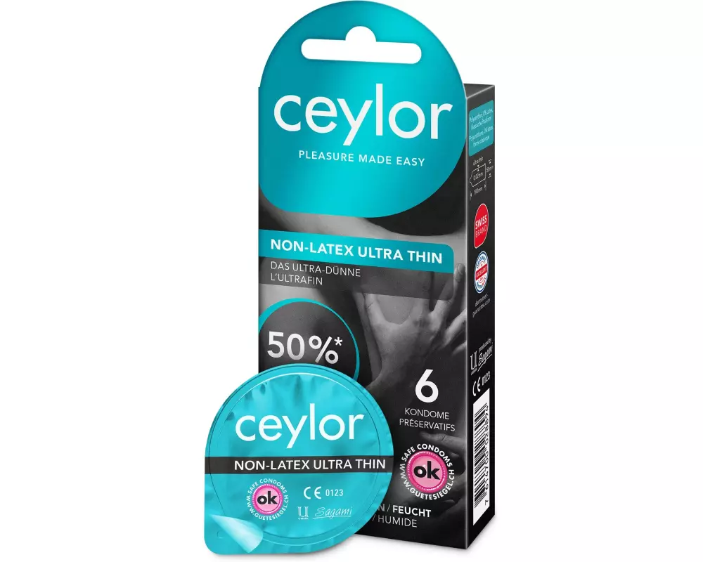 ceylor Kondome Non-Latex Ultra Thin 6 Stück