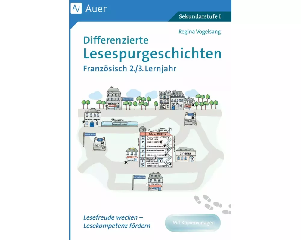 Differenzierte Lesespurgeschichten Französisch 2-3