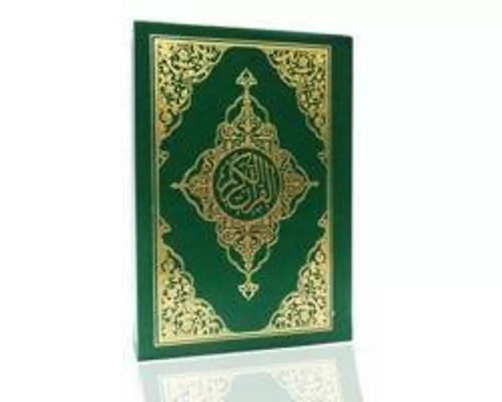 Kuran-i Kerim Renkli Bilgisayar Hatli Cami Boy Ciltli