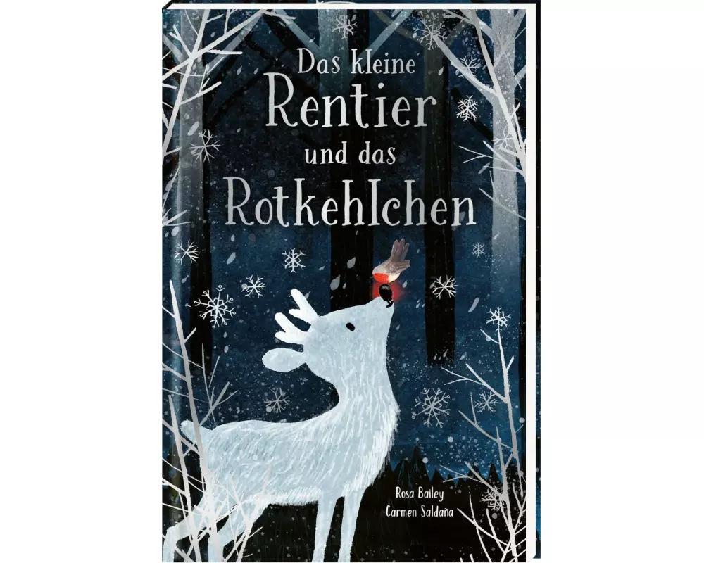 Das kleine Rentier und das Rotkehlchen