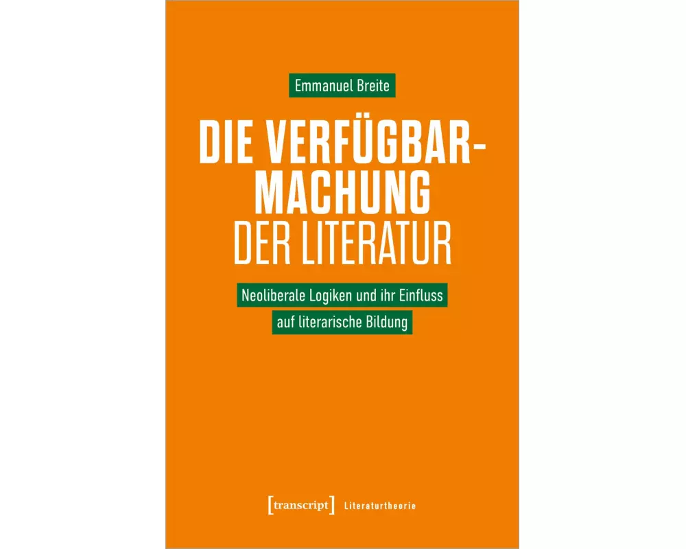 Die Verfügbarmachung der Literatur