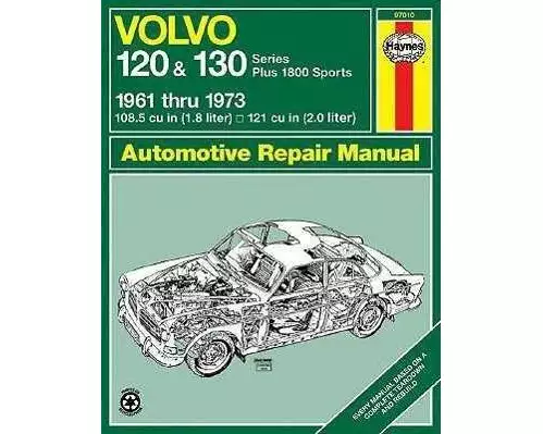 Volvo 120 & 130 Series (and P1800) (61 - 73) Haynes Repair Manual