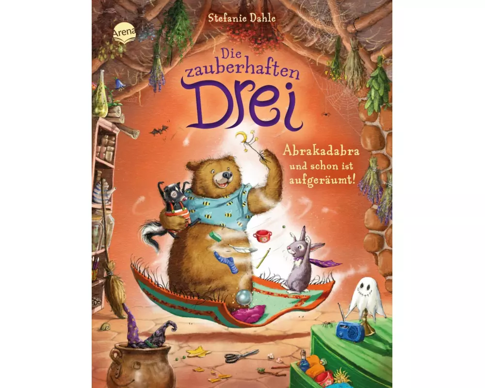 Die zauberhaften Drei (3). Abrakadabra und schon ist aufgeräumt!