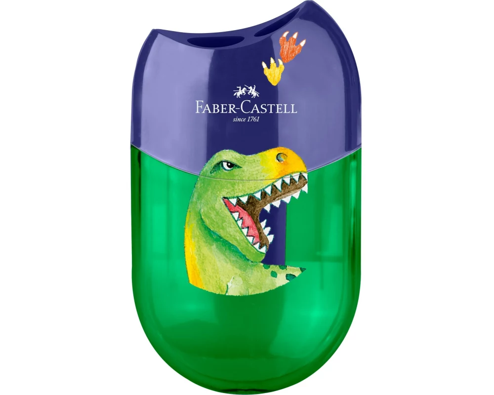 Faber-Castell Doppelspitzdose Dino
