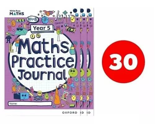 White Rose Maths Practice Journals Year 5 Workbooks: Pack of 30