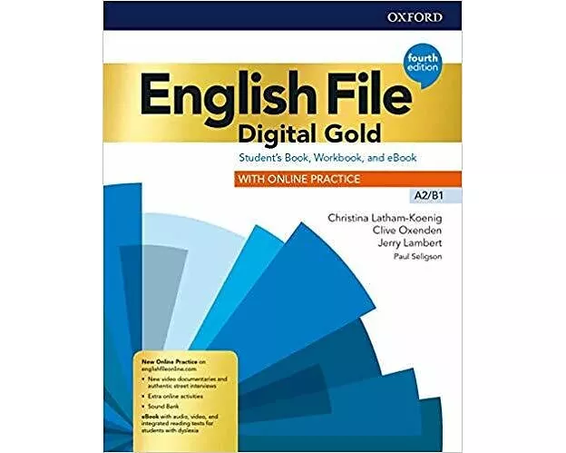 English File 4e Dig Gold A2 B1 Student Bk Workbk W/key+ebk+echecker Pack(it/ch)