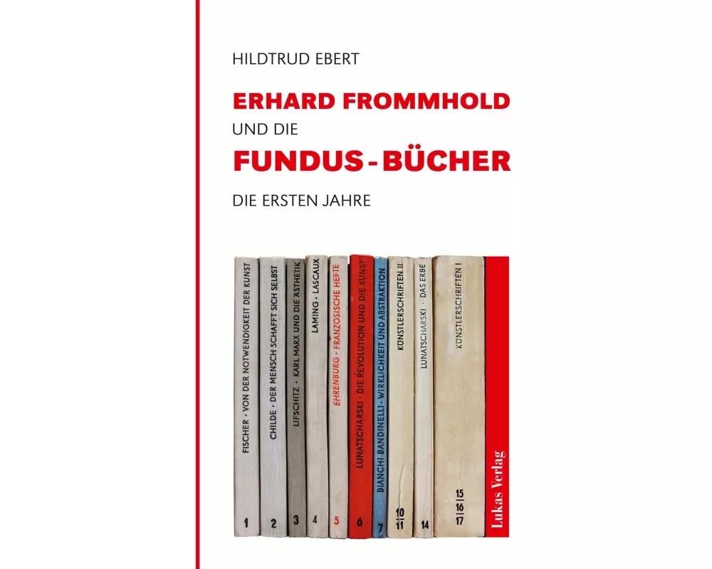 Erhard Frommhold und die Fundus-Bücher