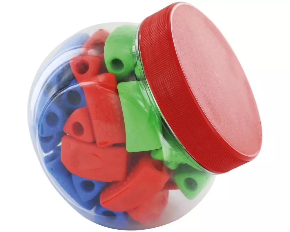 KUM Radiergummi Tri Grip farbig, 50 Stk