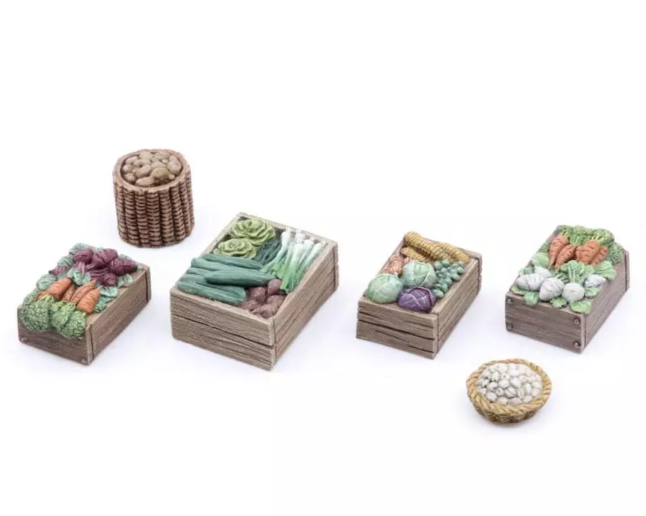 Tabletop Art Zubehör Gemüsehändler Set 1 6 Teile