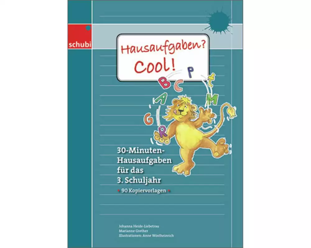 Hausaufgaben? Cool! 3. Schuljahr. Kopiervorlagen