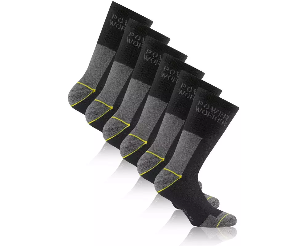 Rohner Socks Socken Power Worker Wilmax Schwarz 3er-Pack
