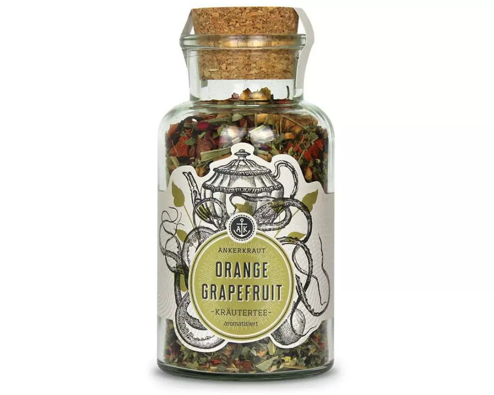Ankerkraut Teemischung Orange-Grapefruit Tee 85 g