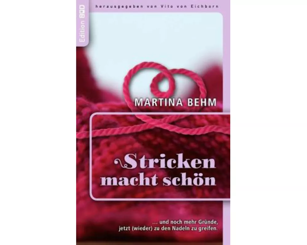 Stricken macht schön