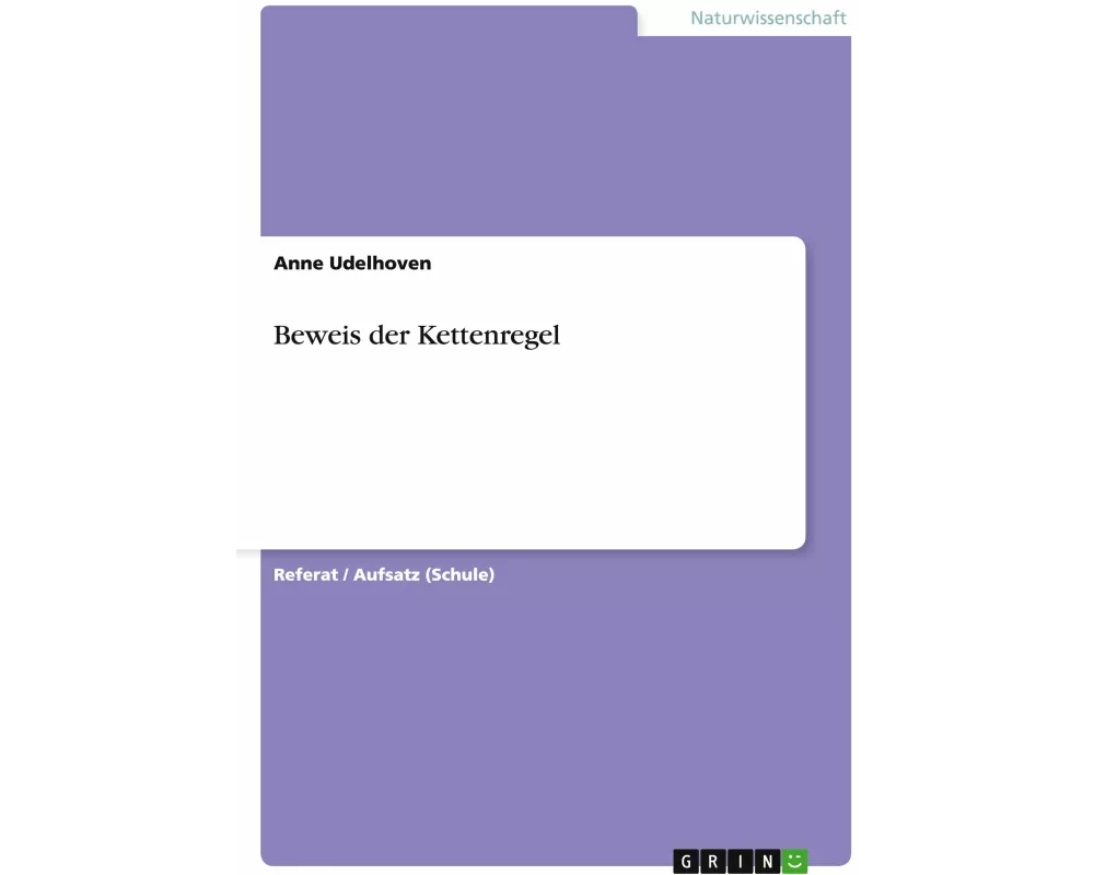 Beweis der Kettenregel
