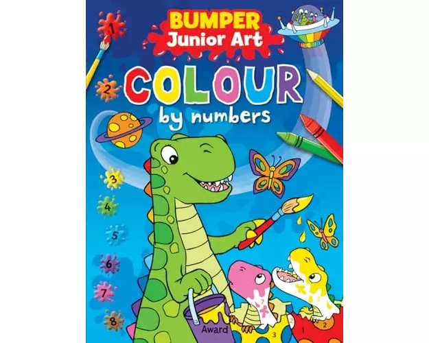 Junior Art Bumper Colour By Numbers