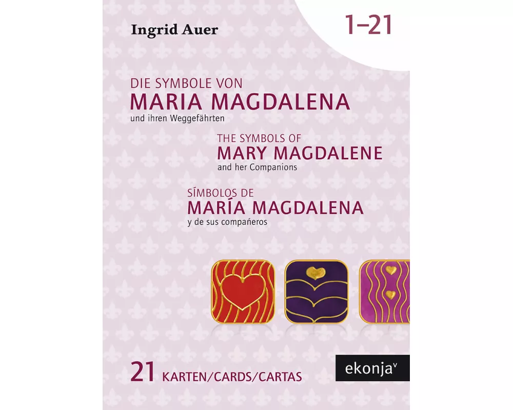 Die Symbole von Maria Magdalena und ihren Weggefährten mit Guidebook Deutsch