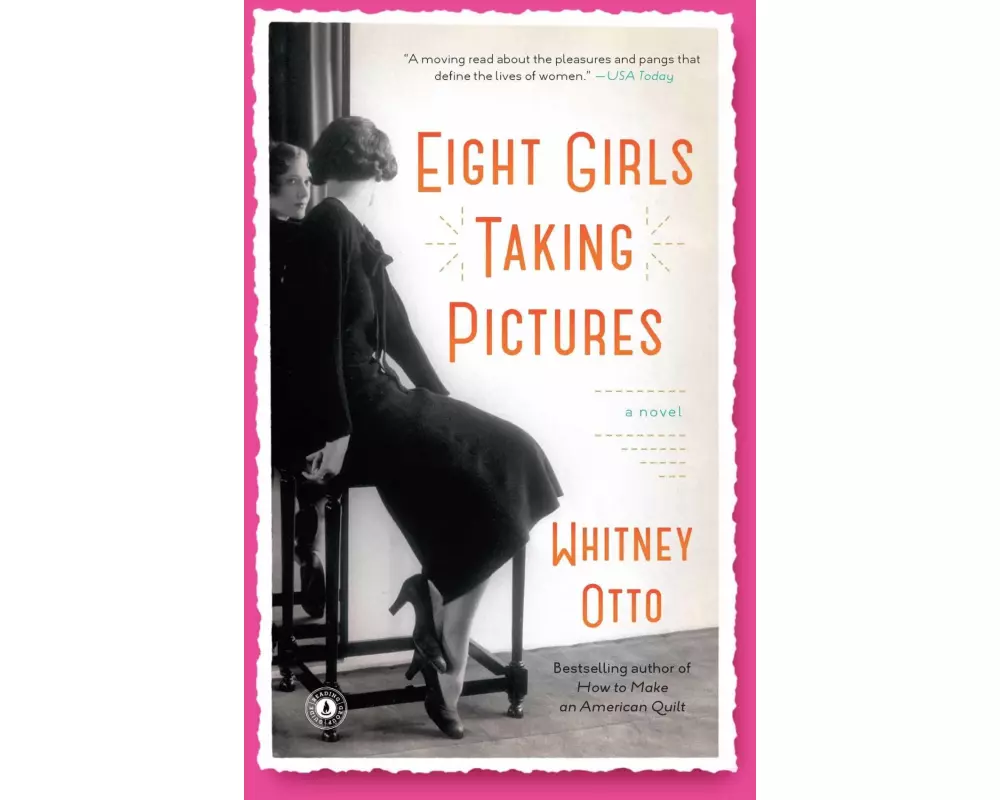 Eight Girls Taking Pictures