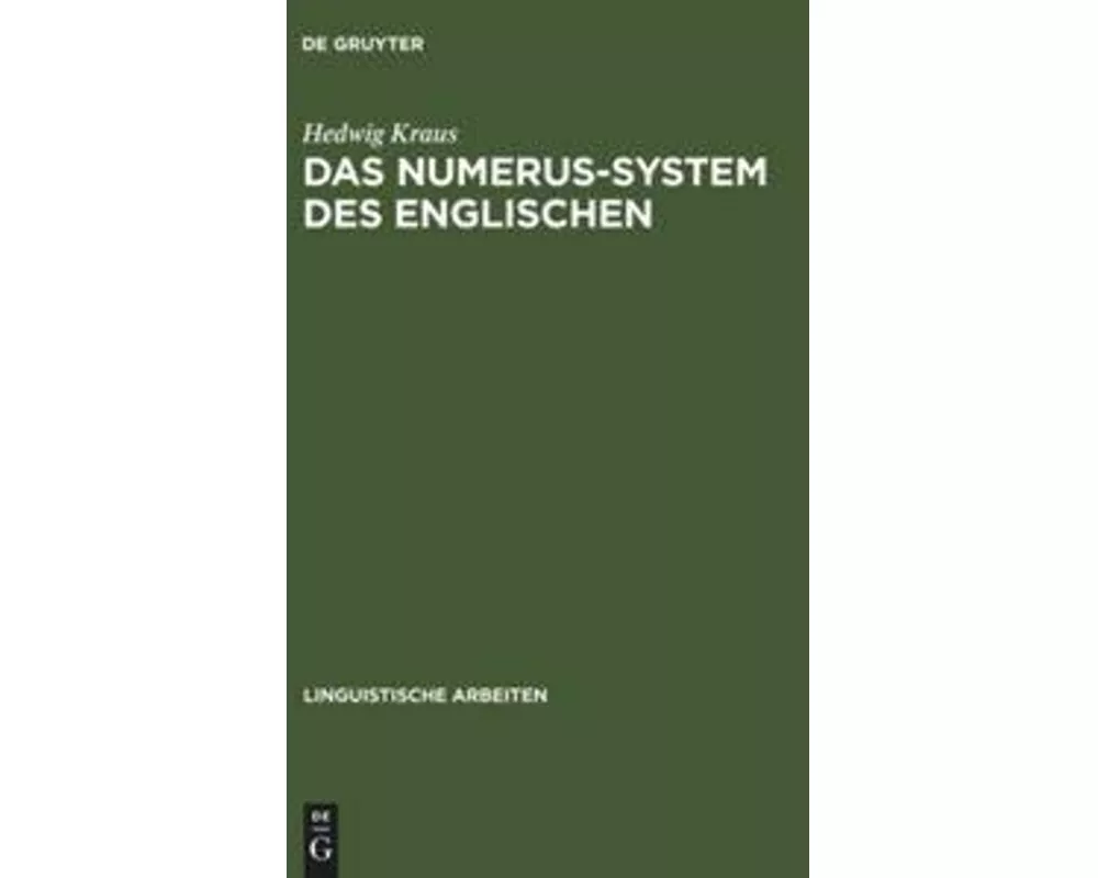 Das Numerus-System des Englischen