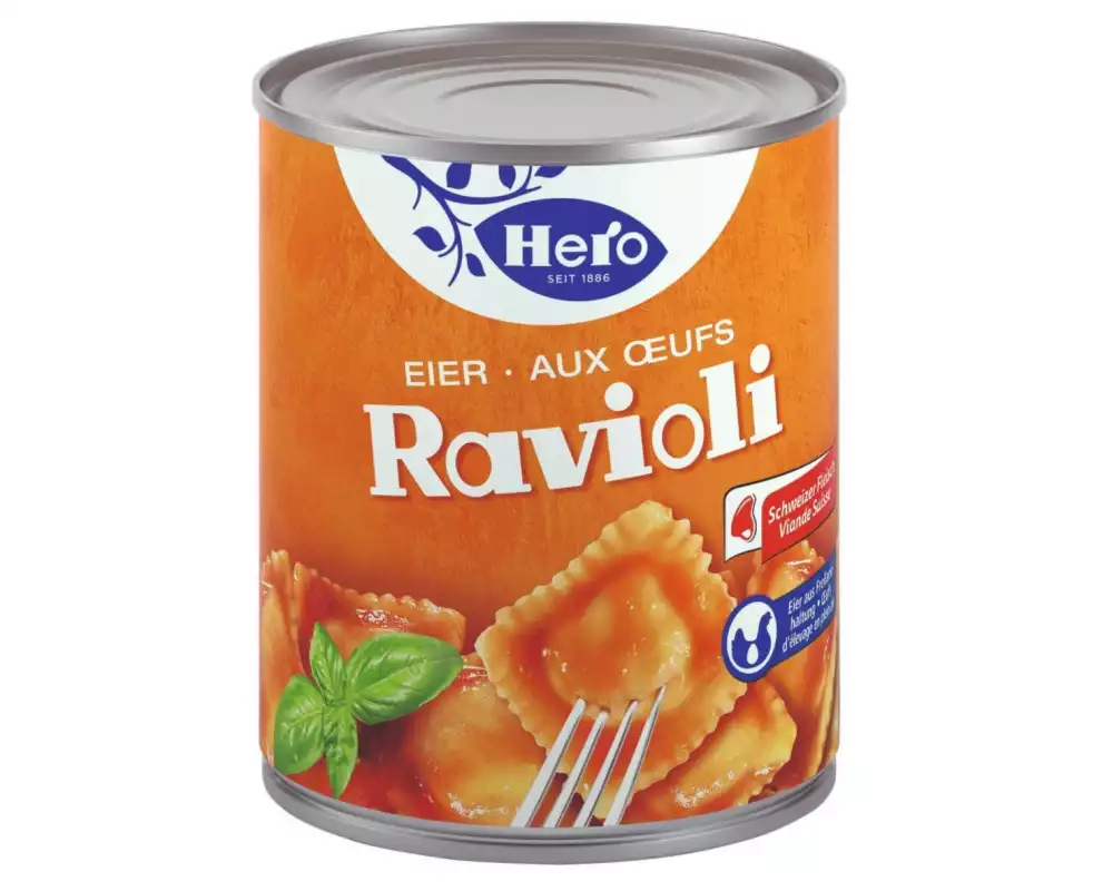 Hero Dose Eier Ravioli 870 g