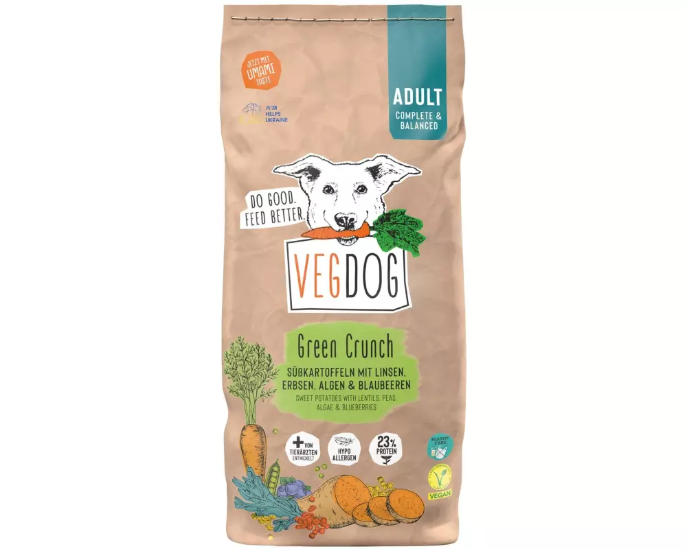 Vegdog Trockenfutter Green Crunch 5 kg