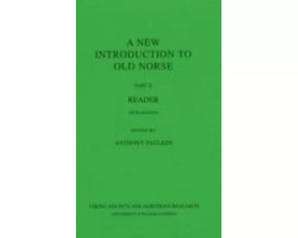 New Introduction To Old Norse