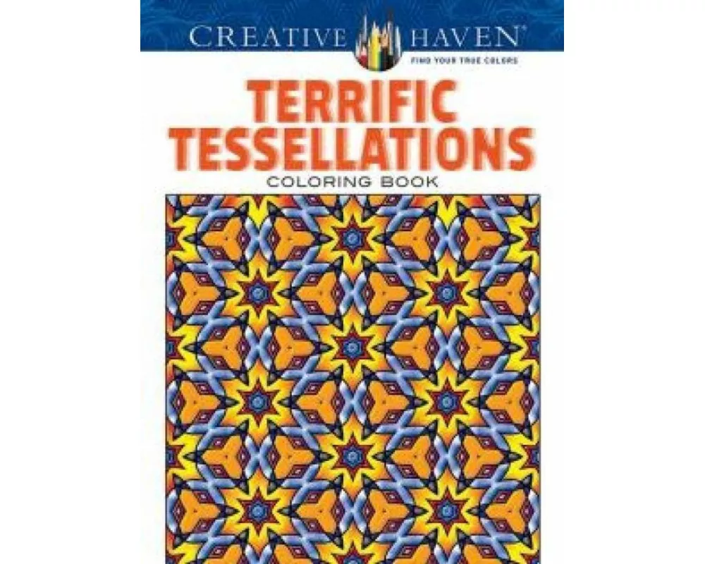 Creative Haven Terrific Tessellations Coloring Book