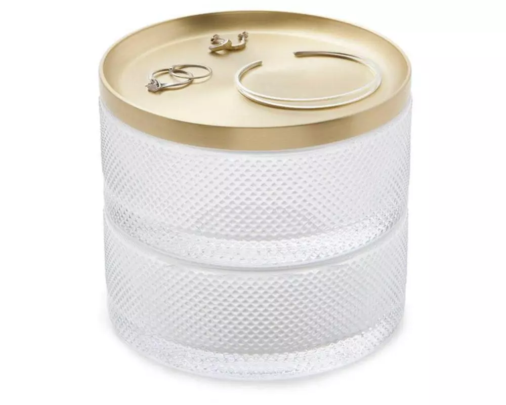 Umbra Schmuckschatulle Tesora Ø 15 cm Gold