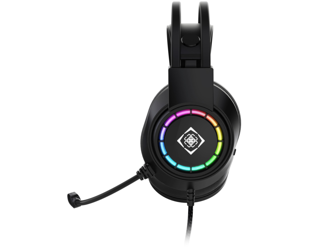 DELTACO Gaming Headset USB,Wired GAM-168