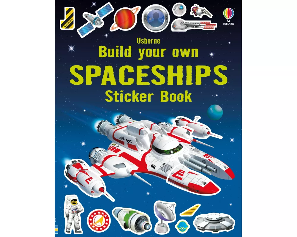 Build Your Own Spaceships Sticker Book
