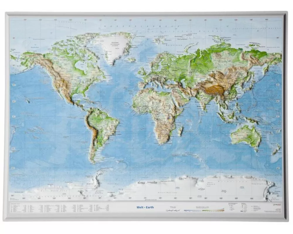 Welt klein 1:107.000.000