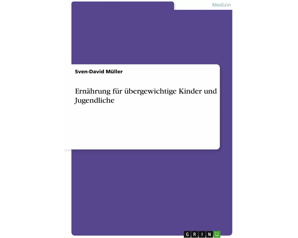 Ernährung für übergewichtige Kinder und Jugendliche