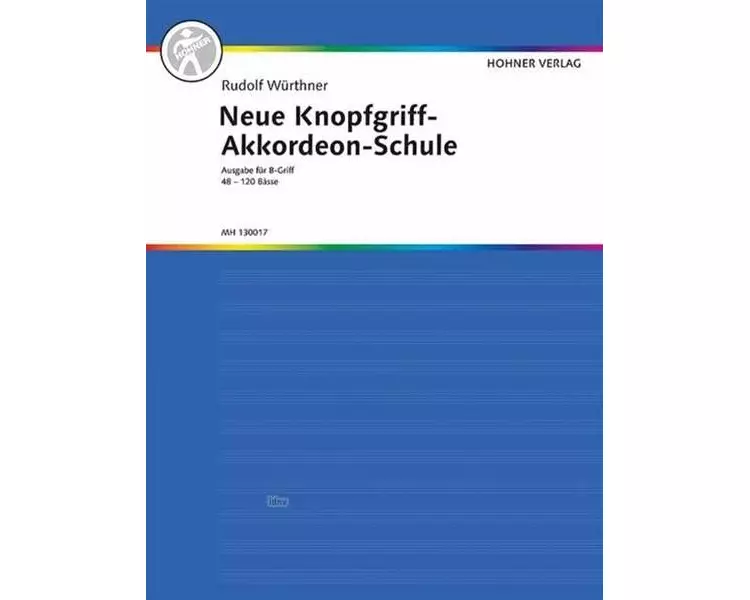 Neue Knopfgriff-Akkordeon-Schule