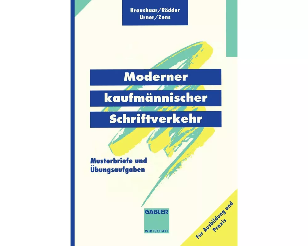 Moderner kaufmännischer Schriftverkehr