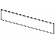 APC HyperPod Roof, 6ft Aisle, Simple Roof Panel, 300mm